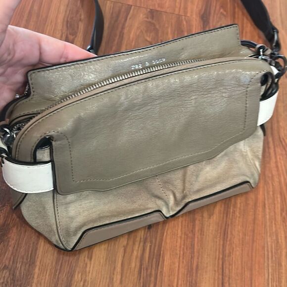 Rag & Bone tan and black chain handbag - Picture 3 of 10